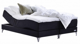 Carpe Diem Beds Marstrand Ställbar Säng Luxury Dark Grey 120x210 cm