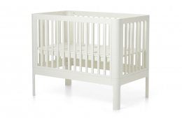 Flexa Nova Baby bed Cream White 